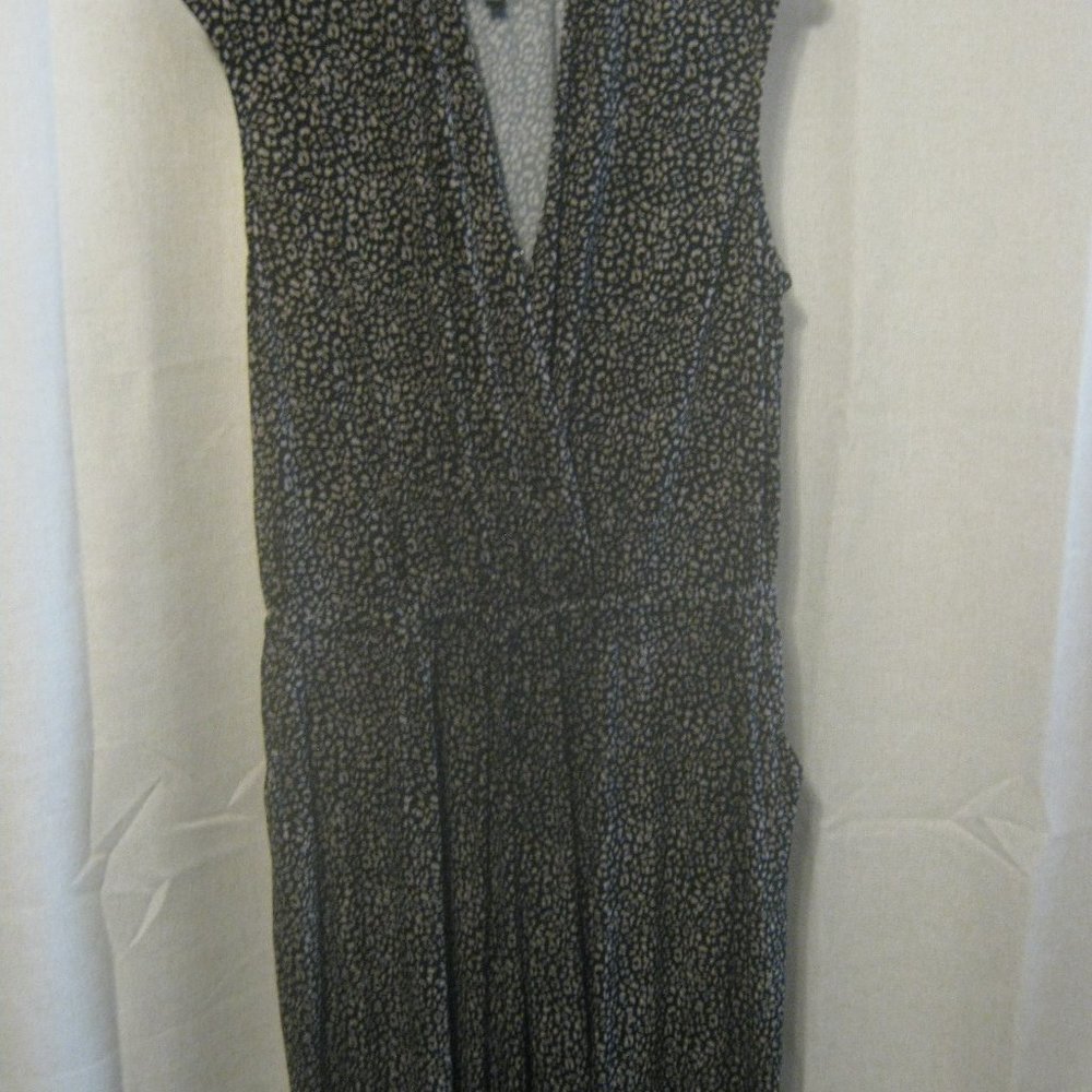 Pantsuit, v-neck, ankle length